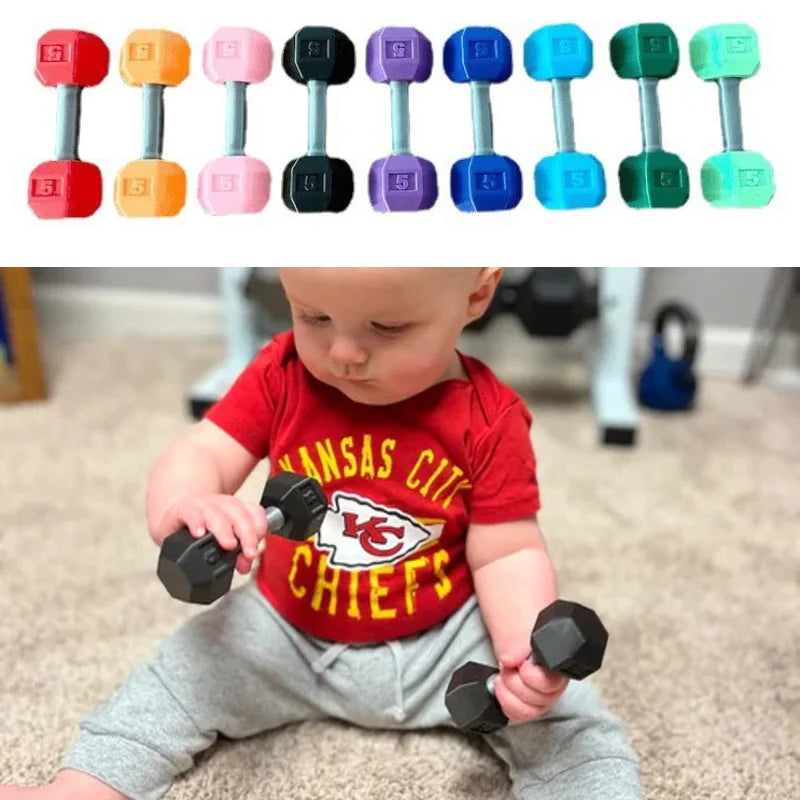 Miniature Baby Dumbbell Kids Toddler