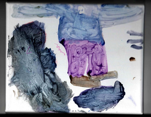 Brown Footprints in the Kitchen by Nicole